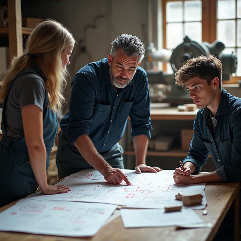 Analyse eines Engpasses in der Werkstattproduktion